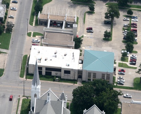 Corsicana Bank - Parsons Roofing