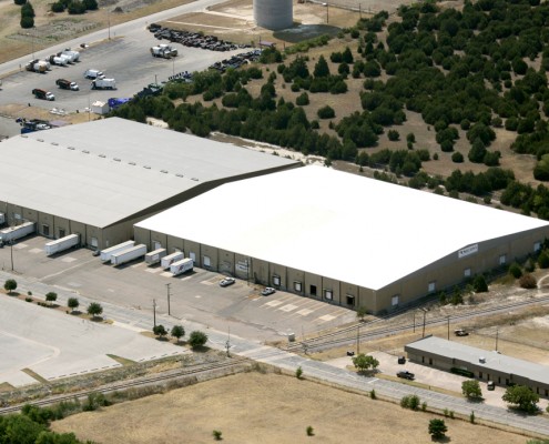 Shelton's Spanos Warehouse - Parsons Roofing