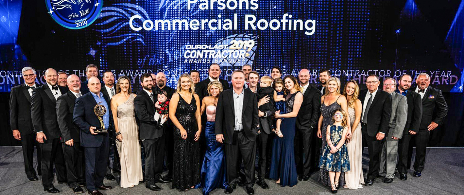 Duro-Last Contractor of the Year 2018 - Parsons Roofing