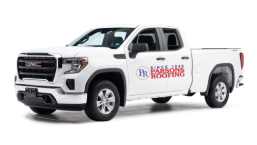 Parsons Commercial Roofing Truck